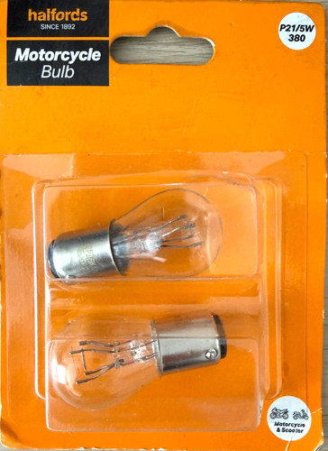Halfords 380 p21 motorcycle - halfords,