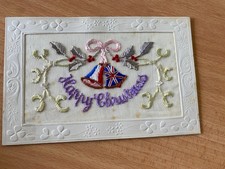 WW1 SILK EMBROIDERED POSTCARD