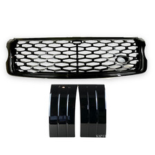 SVO Black Front Grille Side
