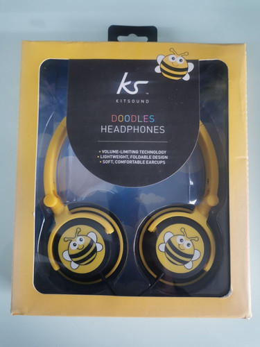 Kitsound doodles headphones - kitsound,