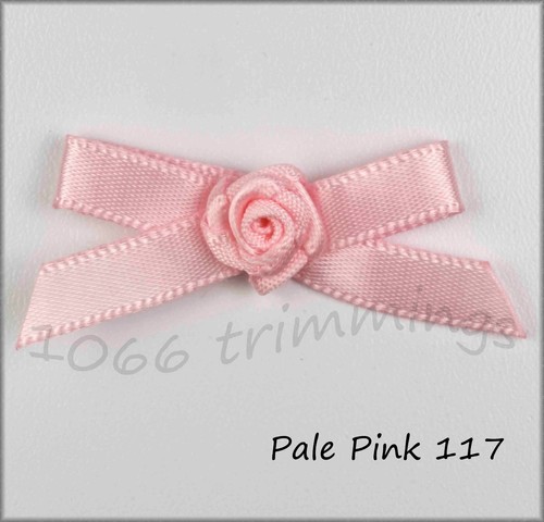 7mm satin ribbon bows with - satin,