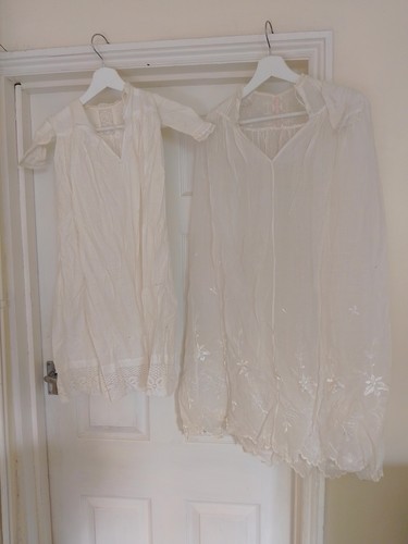Pair vintage lace - vintage,