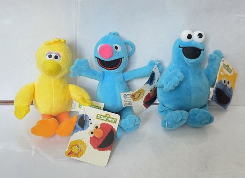 Sesame street plush keyring - street,