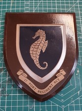 17 Port Regiment RCT military wall shield - British Army - RARE