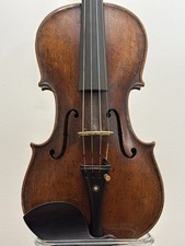 Labeled c. 1935 Vintage Old Violin 4/4 Includes Case And Bow