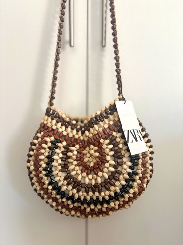 Zara multicolour beaded round - multicolour,