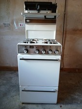 Cannon 150 De-Luxe Vintage Gas Cooker With Eye Level Grill & Original Handbooks.