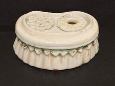 Antique  Inkwell Set, Kidney