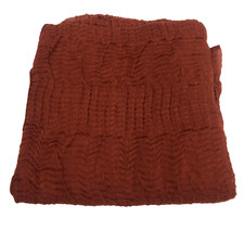 New Style Cotton Crinkle Pleated Plain Maxi  Large Hijab Scarf  Headscarf Muslim