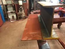  Steel Beam RSJ's drilled