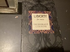 Liberty For Men Deodorant Cologne full bottle boxed rare