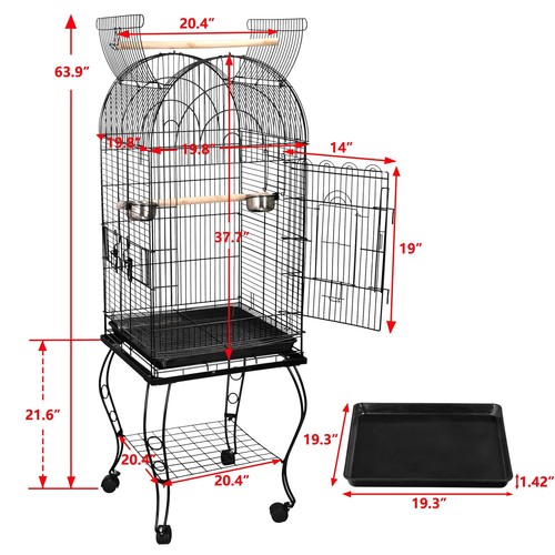 Open top bird - 63", with