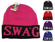 SWAG Long Beanie Hat, Designer