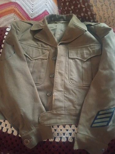 Wwii army ike jacket - ike, 1940s
