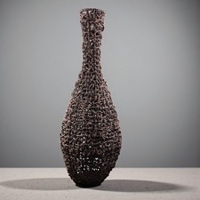 Tall Wicker Floor Vase 67cm