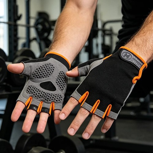 Half finger cycling gloves - finger,