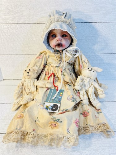 Zombie baby girl - zombie, doll