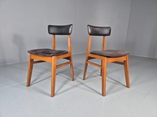 2 Vintage 1960s Dining Black