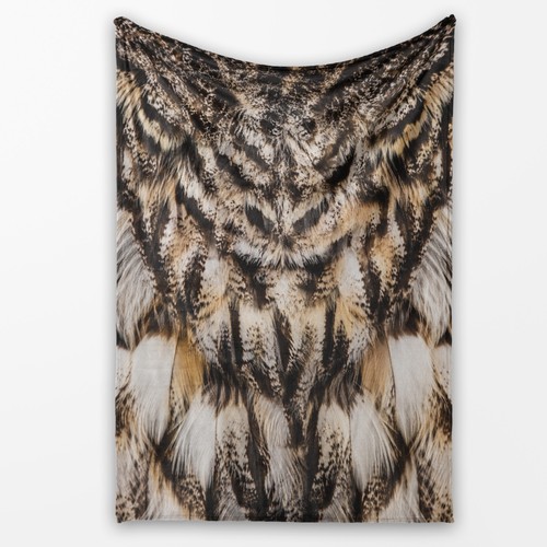 Owl print woodland wildlife - print,
