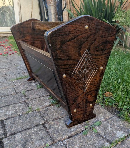 Vintage oak carved - oak, /