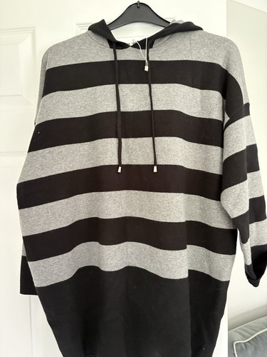Apricot long knitted hoody - apricot,