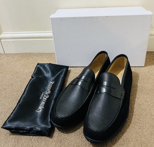 Russel bromley blck loafers - bromley,