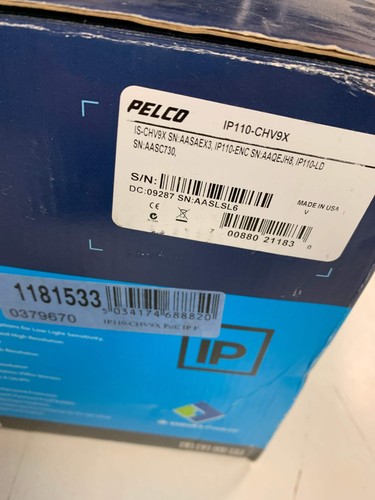 Pelco ip110 chv9x poe fix - ip110-chv9x, dom