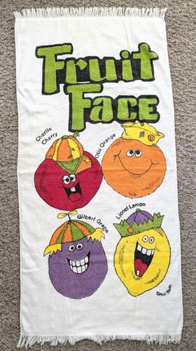 Vintage 1970s funny - vintage, fruit