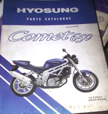 HYOSUNG COMET 650 PARTS CATALOGUE MANUAL