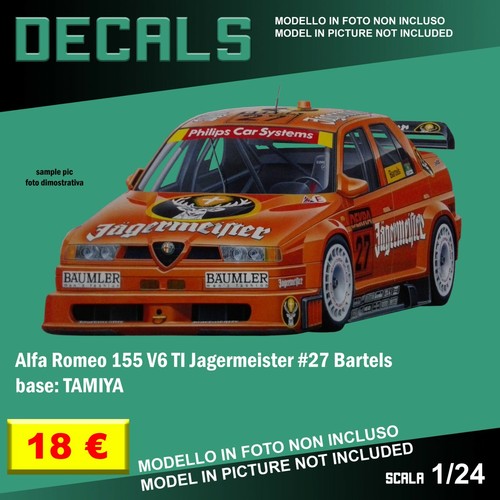 Decals repro alfa romeo 155 - repro, v6