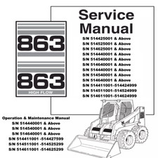 Workshop Manual for Bobcat 863
