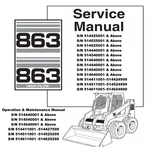 Workshop manual for - workshop, 863