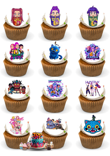 Kpop demon hunters - hunters, cupcake