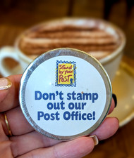 Vtg Don't Stamp Out Our Post