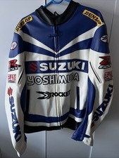 Suzuki Men's GSXR Bomber-Style Motorcycle Jacket