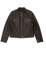 MILAN Womens Bomber Leather