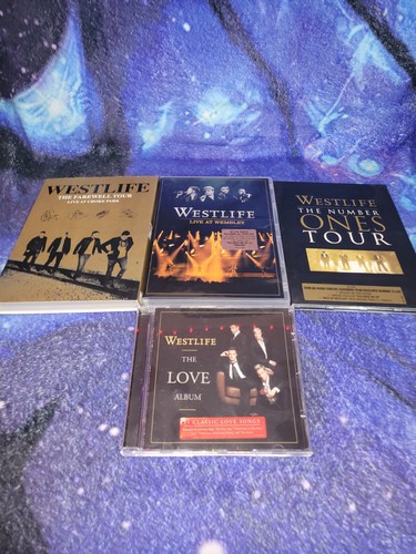 Westlife bundle dvds - 3, and