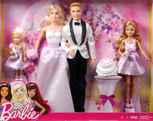 Barbie wedding gift set doll - barbie,