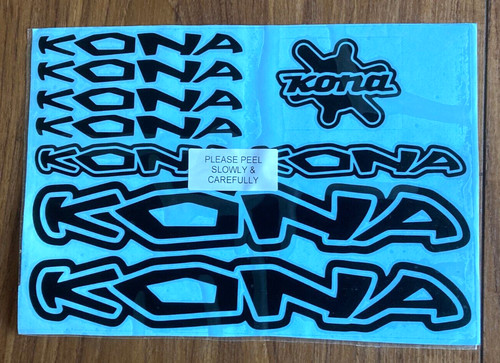 Kona decals for mountain - kona,