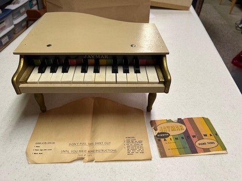 Vintage jaymar toy baby grand - jaymar,