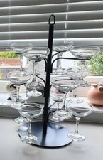Cocktail tree with 12 cocktail glasses