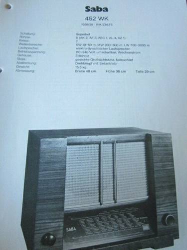 Wiring diagram radio - radio, 452