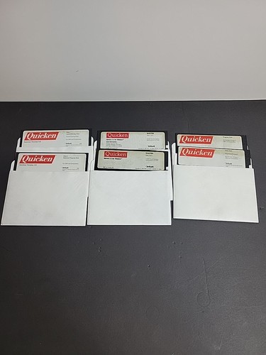 Intuit quicken lot bundle 6 - intuit,