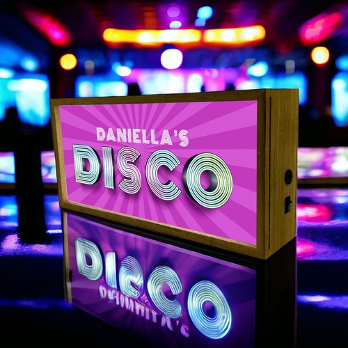 Personalised light box - box, home