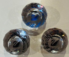 Swarovski Crystal Joining Gift Charter Member SCS Paperweights Excellent