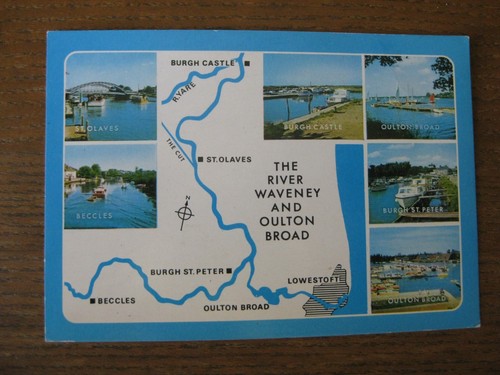 The river waveney - the,