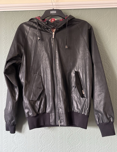 Baracuta black hooded waxed - baracuta, g9