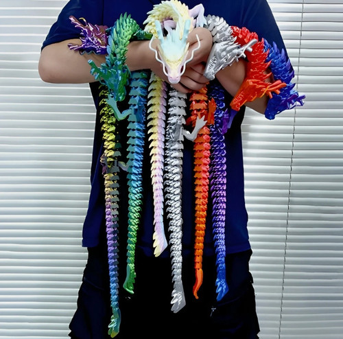 88cm printed gem dragon - 3d,