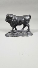 Antique folk art naive bull