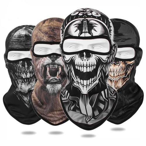 1pc motorcycle balaclava ghost - 1pc,